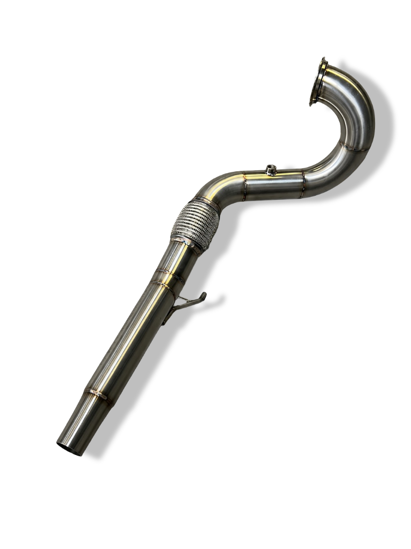 Downpipe inox 76 mm – Golf 7 GTI / Audi / Seat Cupra / Skoda – Montage origine