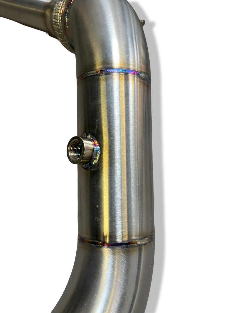 Downpipe inox 76 mm – Golf 7 GTI / Audi / Seat Cupra / Skoda – Montage origine