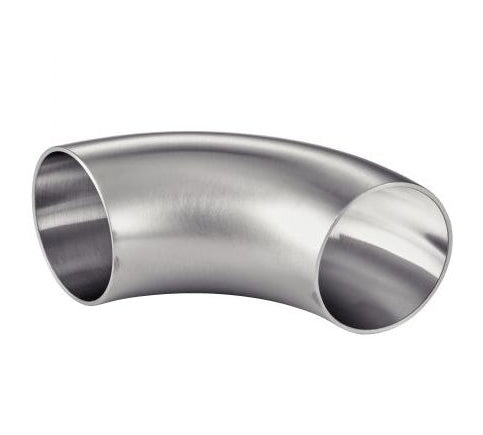 Coude échappement  90° Inox polie