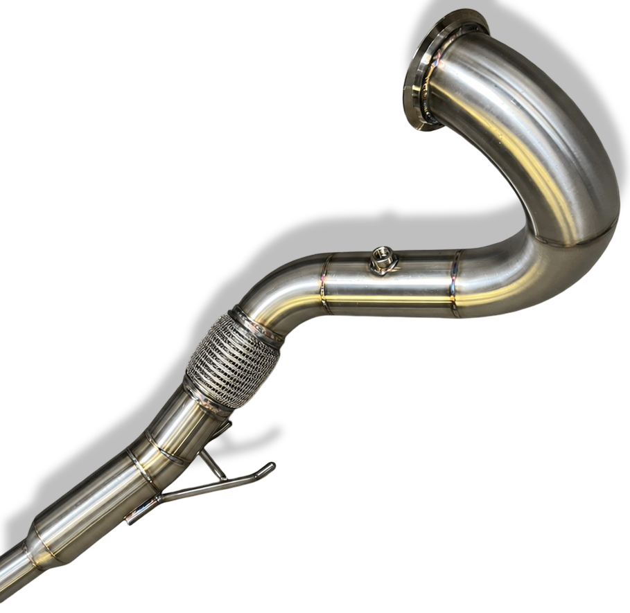 Downpipe inox 76 mm – Golf 7 GTI / Audi / Seat Cupra / Skoda – Montage origine